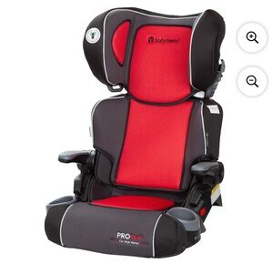 High-Back Booster Seat for Kids - Black
